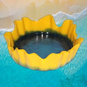 Shell Bowl (Yellow Blue)