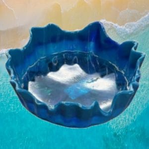 Shell Bowl (Ocean Blue)
