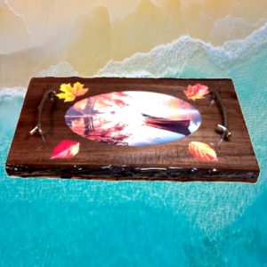 Charcuterie Board Small (Autumn - Boat)