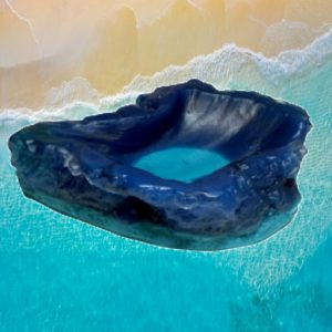Ocean Wave Tray (Aqua & Sea Blue #1)