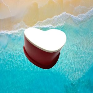 Resin Trinket Heart Container #1