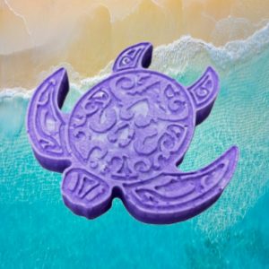 Polynesian Purple Turtle Paper Weight